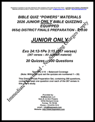 065d) 2026 Junior District Finals Prep Set - Sec 4D3 1Pe 3:15 (267 Verses) Download