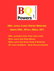 080c) 2027 Junior Coach Starter Materials Package