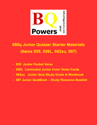 080q) 2027 Junior Quizzer Materials Package