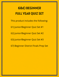 068d) 2027 Beginner Full Year Set - Downloadable Copy