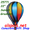 25771 Sunset Gradient 22" Hot Air Balloons (25771) Wind Spinner
