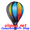 Sunset Gradient 22" Hot Air Balloons (25771) Wind Spinner