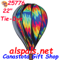 25776 Tie-Dye 22" Hot Air Balloons (25776) Wind Spinner