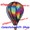 Tie-Dye 22" Hot Air Balloons (25776)