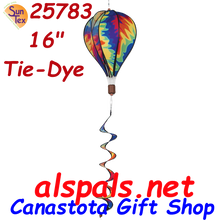 25783  Tie-Dye 16" Hot Air Balloons (25783)