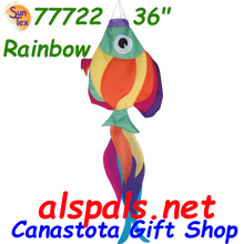 77722  36" Rainbow Fish (77722)