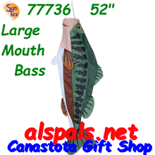 77736  52" Large Mouth Bass (77736)
