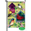 Home for the Birds: Garden Flag