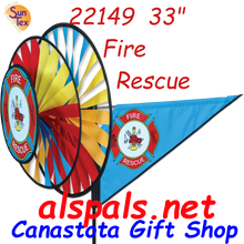 22149  Fire Rescue Triple Spinners (22149)
