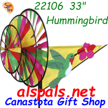 22106  Hummingbird Triple Spinners (22106)