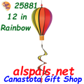 25881 Rainbow 12" Hot Air Balloon: Special Pricing (25881)