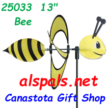 25033 Bee 13"   Petite & Whirly Wing Spinner (25033)