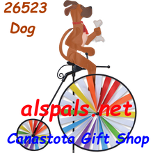 26523  Dog   Bicycles & High Wheel Bicycles Spinners (26523)