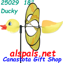 25029 Ducky (Yellow) 18": Petite & Whirly Wing Spinner (25029)