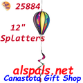 25884  Splatters 12" Hot Air Balloon: Special Pricing (25884)