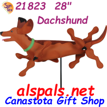 21823  Dog (Dachshund 28") , Whirligig (21823)