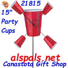 21815  Party Cups 15" : Whirligig (21815)