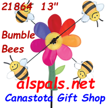 21864  Bumble Bees 13"    Whirligig (21864)