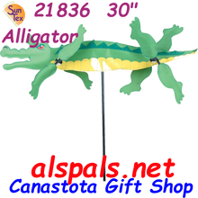 21836  Alligator 30" , Whirligig (21836)
