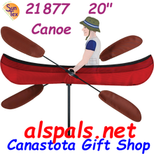 21877  Canoe 20" , Whirligig (21877)