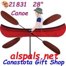 21831  Canoe 28" , Whirligig (21831)