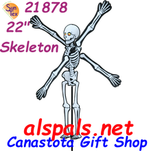 21878  Skeleton 22" , Whirligig (21878)