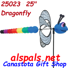 25023  Dragonfly 25"    Petite & Whirly Wing Spinner 25023