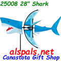 25008 Shark 28"  ,  Aquatic Life Spinners (25008)
