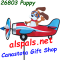 26803 Puppy 19"" ,  Pilot Pal airplane spinner (26803)