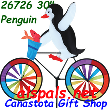 26726  Penguin 30"   Bicycle Spinners (26726)