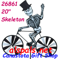 26861  Skeleton 20"   Bicycle Spinners (26861)