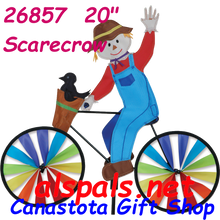 26857  Scarecrow 20"   Bicycle Spinners (26857)