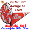 22152  Orange 'GO TEAM' : Go Team Triple Spinners (22152)