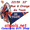 22159  Blue & Orange 'GO TEAM' : Go Team Triple Spinners (22159)