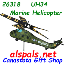 26318 UH-34 Marine Helicopter 28" : Airplane Spinners (26318)