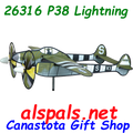 26316 P-38 Lightning 27" : Airplane Spinners (26316)