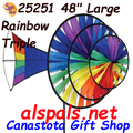 25251 Rainbow : Large Triple Spinner (25251)