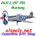 26312 P-51 Mustang 25": Airplane Spinners (26312)