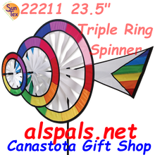 22211 Triple Ring Spinner : Saturn's Rings (22211)