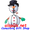 22722  Snowman : Ball Spinners (22722)