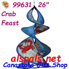 99631  Crab Feast : Wind Spinner (99631)