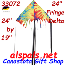 33072  Delta 24 Fringe "Tie Dye " : Fun Flyer (33072)