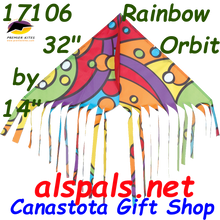 17106  Delta Fringe "Orbit-Rainbow" : Fun Flyer (17106)