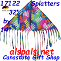 17122  Delta Fringe "Splatters " : Fun Flyer (17122)