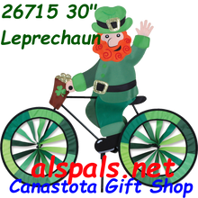 26715  Leprechaun 30"   Bicycle Spinners (26715)