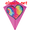 15488   Tie Dye Heart: Diamond 25" Kites by Premier (15488)