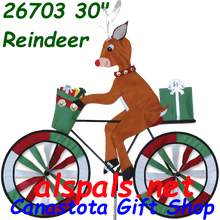 26703 Reindeer 30" : Bicycle Spinners (26703)