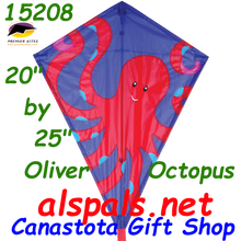 15208  Oliver Octupus: Diamond 25" Kites by Premier (15208)