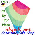 15212  Neon: Diamond 25" Kites by Premier (15212)
