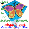 15332  Brilliant Butterfly: Diamond 30" Kites by Premier (15332)